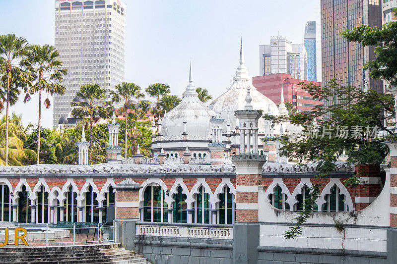 生命之河，Masjid Jamek吉隆坡城的诞生地，吉隆坡杰出的历史地标之一。